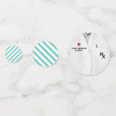 Pharmazeutischer Unternehmer Abschluss Confetti Konfetti (Rückseiten)