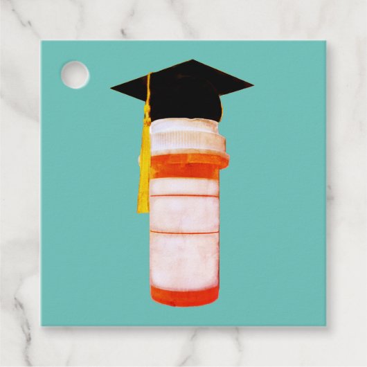 Pharmazeutischer Unternehmer Abschluss Geschenkanhänger (Vorderseite)