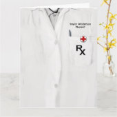 Pharmazeutischer Unternehmer Abschluss Karte (Gelbe Blume)