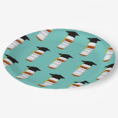 Pharmazeutischer Unternehmer Abschluss Pappteller (Schrägansicht)