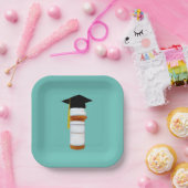 Pharmazeutischer Unternehmer Abschluss Pappteller (Party)