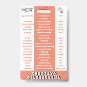 Pharmazeutischer Unternehmer - Anwendungskategorie Ausweis (Rückseite)