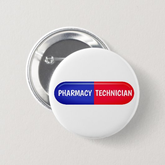 Pharmazeutischer Unternehmer Button (Vorne & Hinten)
