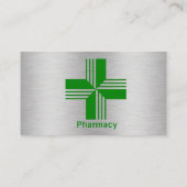 Pharmazeutischer Unternehmer/Direktor-Logo-Visiten Visitenkarte (Rückseite)