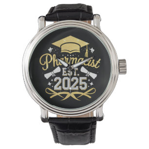 Pharmazeutischer Unternehmer Est 2025 Pharmazeutis Armbanduhr