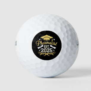 Pharmazeutischer Unternehmer Est 2025 Pharmazeutis Golfball