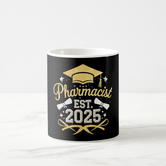 Pharmazeutischer Unternehmer Est 2025 Pharmazeutis Kaffeetasse (Mittel)