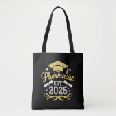 Pharmazeutischer Unternehmer Est 2025 Pharmazeutis Tasche (Vorderseite)