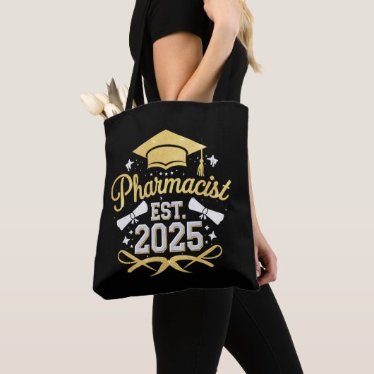 Pharmazeutischer Unternehmer Est 2025 Pharmazeutis Tasche (Von Nahem)
