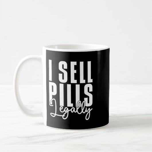 Pharmazeutischer Unternehmer Funny Pharmacist Medi Kaffeetasse (Links)