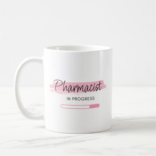 Pharmazeutischer Unternehmer im Gange - Personalis Kaffeetasse (Links)