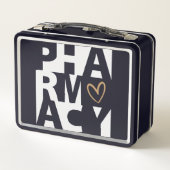 Pharmazeutischer Unternehmer Metall Brotdose (Rückseite)