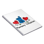 Pharmazeutischer Unternehmer Notizblock (Rechte Seite)