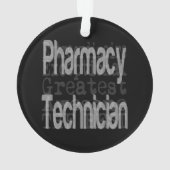 Pharmazeutischer Unternehmer Ornament (Rückseite)