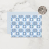 Pharmazeutischer Unternehmer Pharmacy Pharmacy Tec Mitteilungskarte (Vorderseite/Rückseite Beispiel)