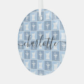 Pharmazeutischer Unternehmer | Pharmacy Tech Ornament Aus Glas (Vorderseite links)