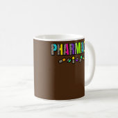 Pharmazeutischer Unternehmer Pharmacy Tech Pills a Kaffeetasse (VorderseiteRechts)