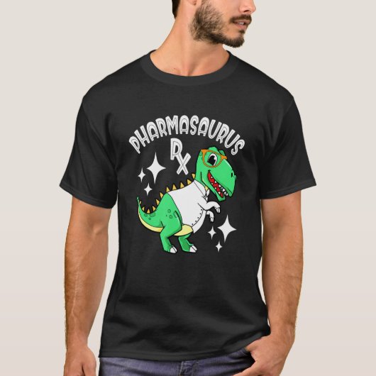 Pharmazeutischer Unternehmer Pharmasaurus Rx T-Shirt (Vorderseite)