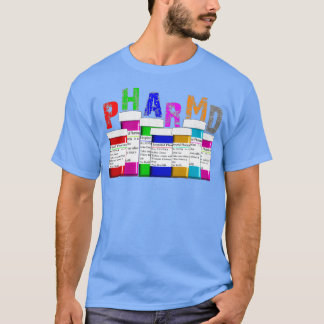 Pharmazeutischer Unternehmer PharmD Verschreibung T-Shirt