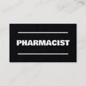 Pharmazeutischer Unternehmer QR Kraft Visitenkarte (Vorderseite)