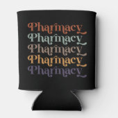 Pharmazeutischer Unternehmer Retro Pharmacy Studiu Dosenkühler (Rückseite)