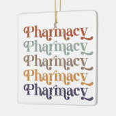 Pharmazeutischer Unternehmer Retro Pharmacy Studiu Keramikornament (Links)