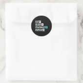 Pharmazeutischer Unternehmer Runder Aufkleber (Tasche)