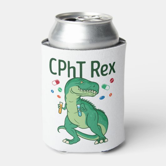 Pharmazeutischer Unternehmer Tech CPhT Rex Dosenkühler (Kanne Vorderseite)