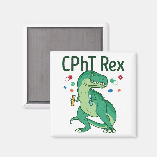 Pharmazeutischer Unternehmer Tech CPhT Rex Magnet (Vorderseite/Rückseite)