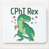 Pharmazeutischer Unternehmer Tech CPhT Rex Mousepad (Vorne)
