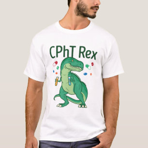Pharmazeutischer Unternehmer Tech CPhT Rex T-Shirt