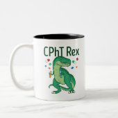 Pharmazeutischer Unternehmer Tech CPhT Rex Zweifarbige Tasse (Links)