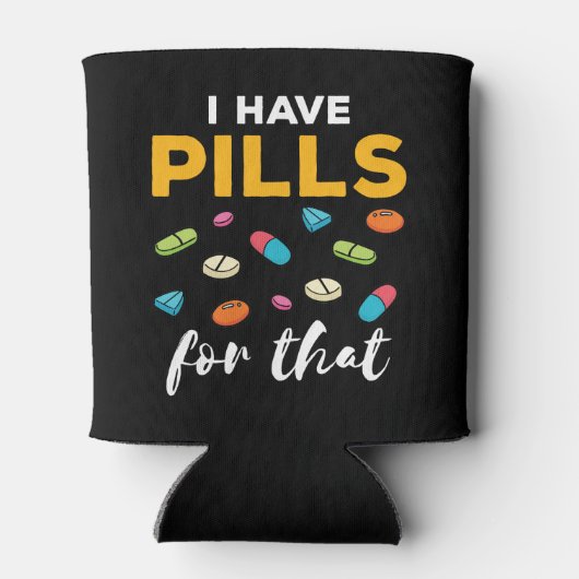 Pharmazeutischer Unternehmer Tech Ich habe dafür T Dosenkühler (Rückseite)