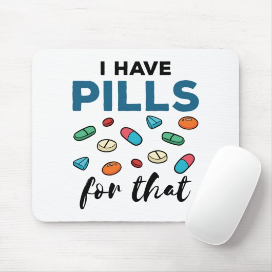 Pharmazeutischer Unternehmer Tech Ich habe dafür T Mousepad (Mit Mouse)