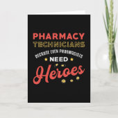 Pharmazeutischer Unternehmer Techniker Technischer Karte (Vorderseite)