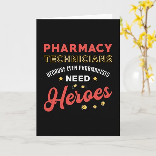 Pharmazeutischer Unternehmer Techniker Technischer Karte (Gelbe Blume)