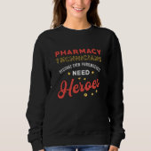 Pharmazeutischer Unternehmer Techniker Technischer Sweatshirt (Vorderseite)