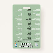 Pharmazeutischer Unternehmer - Top 50 Arzneimittel Ausweis (Rückseite)