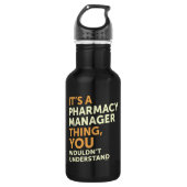 Pharmazeutischer Unternehmer Trinkflasche (Vorderseite)