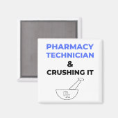 Pharmazeutischer Unternehmer und Zerkleinerer er 2 Magnet (Vorderseite/Rückseite)