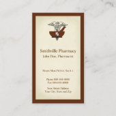 Pharmazeutischer Unternehmer-Visitenkarte Visitenkarte (Vorderseite)