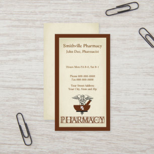 Pharmazeutischer Unternehmer-Visitenkarte Visitenkarte