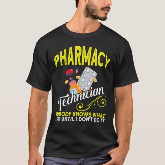 Pharmazeutischer Unternehmer von CPMP Niemand weiß T-Shirt (Vorderseite)