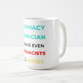 Pharmazeutischer Unternehmer, weil sogar Apotheker Kaffeetasse (VorderseiteRechts)