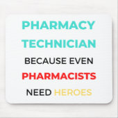 Pharmazeutischer Unternehmer, weil sogar Apotheker Mousepad (Vorne)