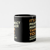 Pharmazeutischer Unternehmer Zweifarbige Tasse (Mittel)