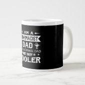 Pharmazeutischer Vater Jumbo-Tasse (Vorderseite Rechts)