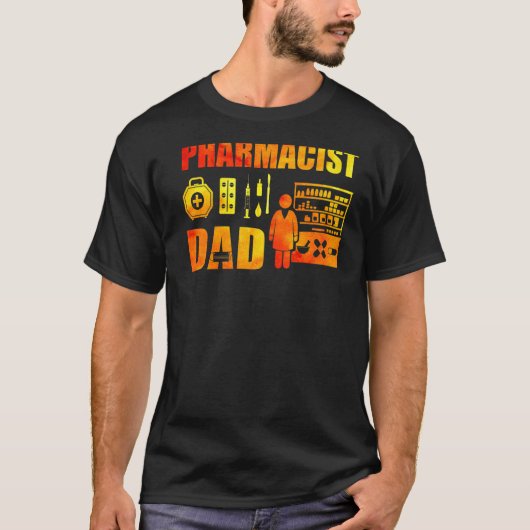 Pharmazeutischer Vater T-Shirt (Vorderseite)