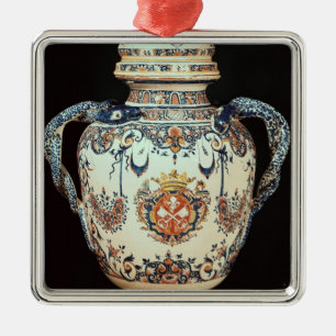 Pharmazeutisches Glas Silbernes Ornament