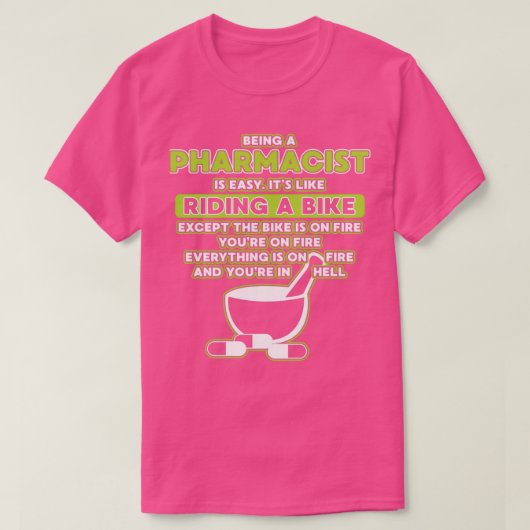 Pharmazie 1 T-Shirt (Design vorne)